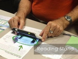 zoomax m5 closeup reading stand