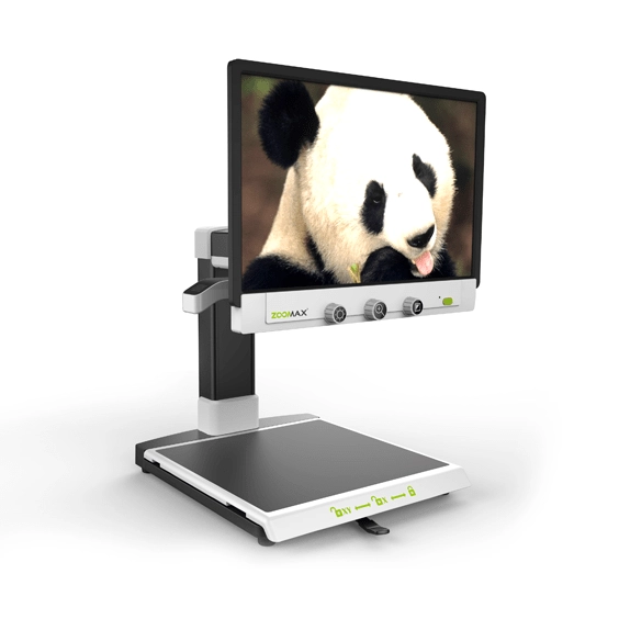zoomax desktop video magnifier panda