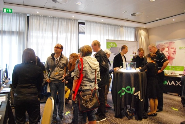 zoomax’s booth at sightcity frankfurt 2015