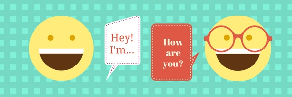 introduce yourself when speaking with the visually impaired