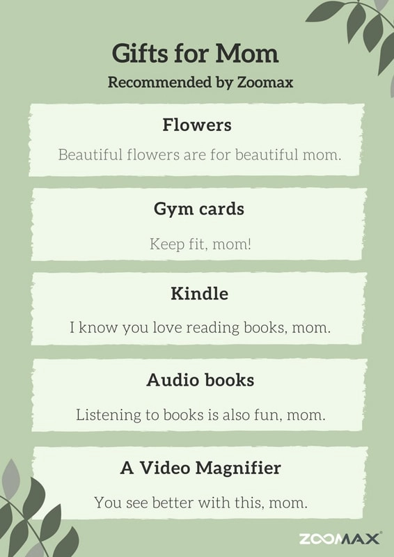 mother s day gift list