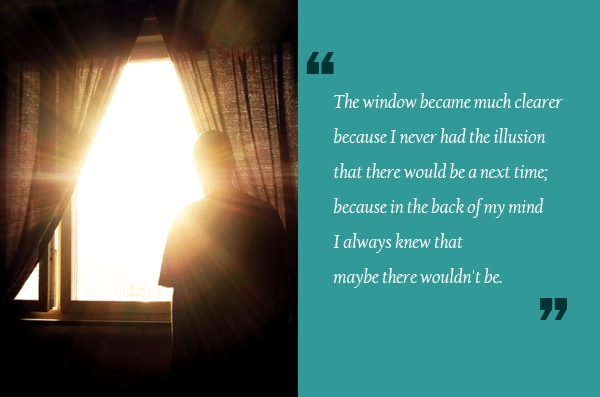 my story to adjust vision loss