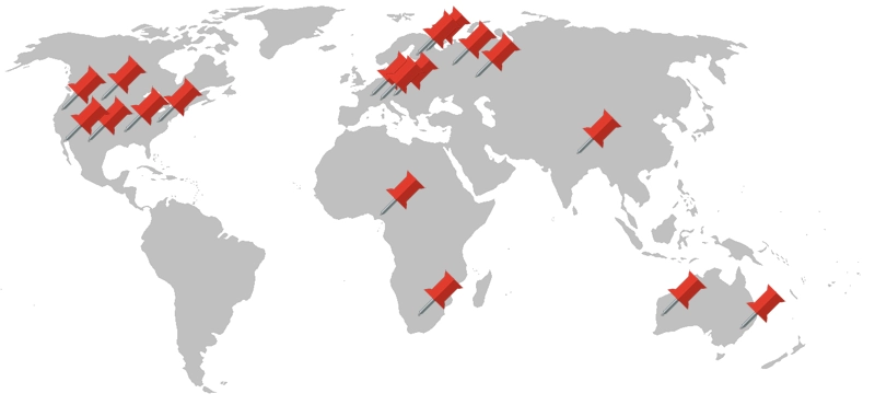 the global distribution of zoomax better vision program participators
