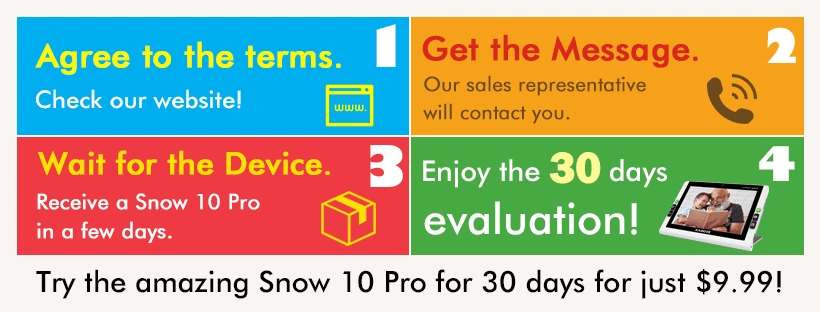 try the amazing snow 10 pro for 30 days for just $ 9.99