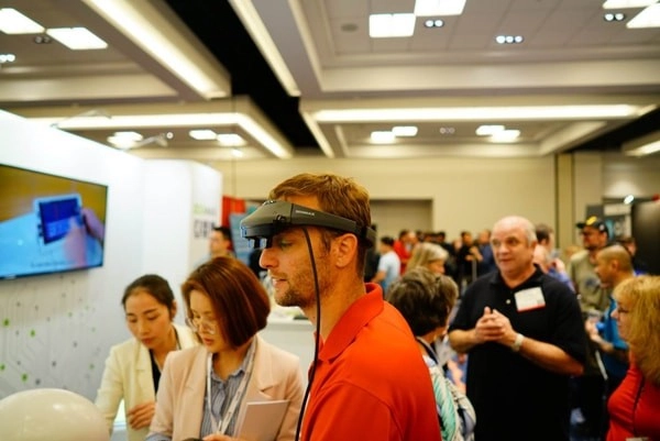 zoomax joined 2018 csun with wearable revosight augmented reality glasses revosight