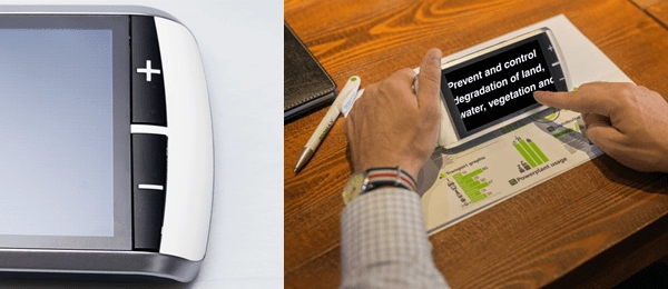 zoomax m5 touchscreen tactile interface