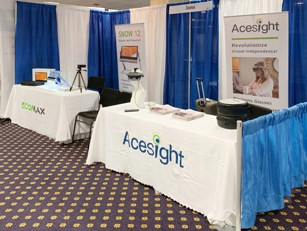 zoomax usa booth at bva conference