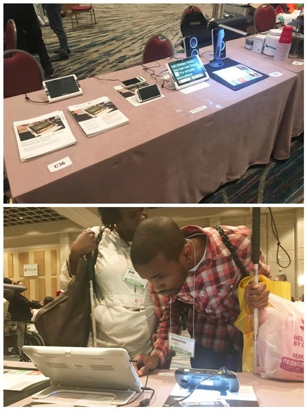 zoomax usa tap latest augmented reality technology and displayed new wearable device at the national federation of the blind convention