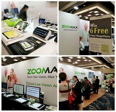 zoomax low vision products at 2017 csun