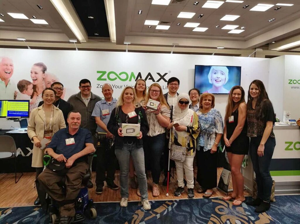 zoomax succeeded in 2017 csun exhibit