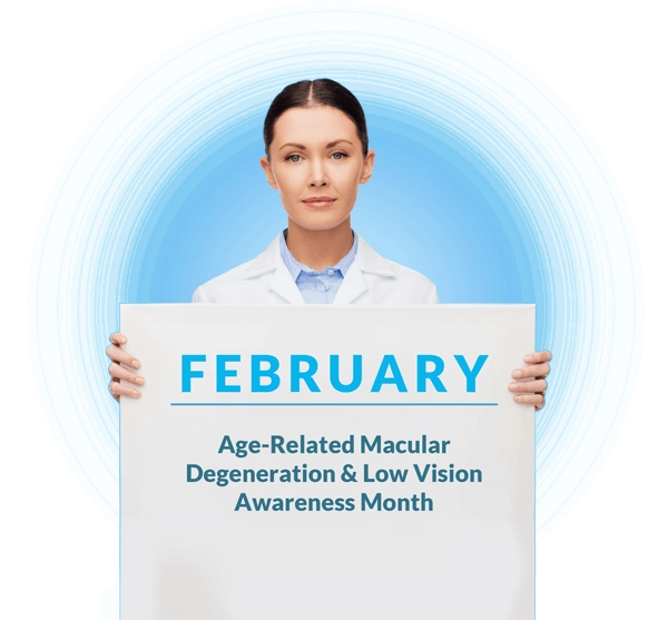 february is national amd and low vision awareness month