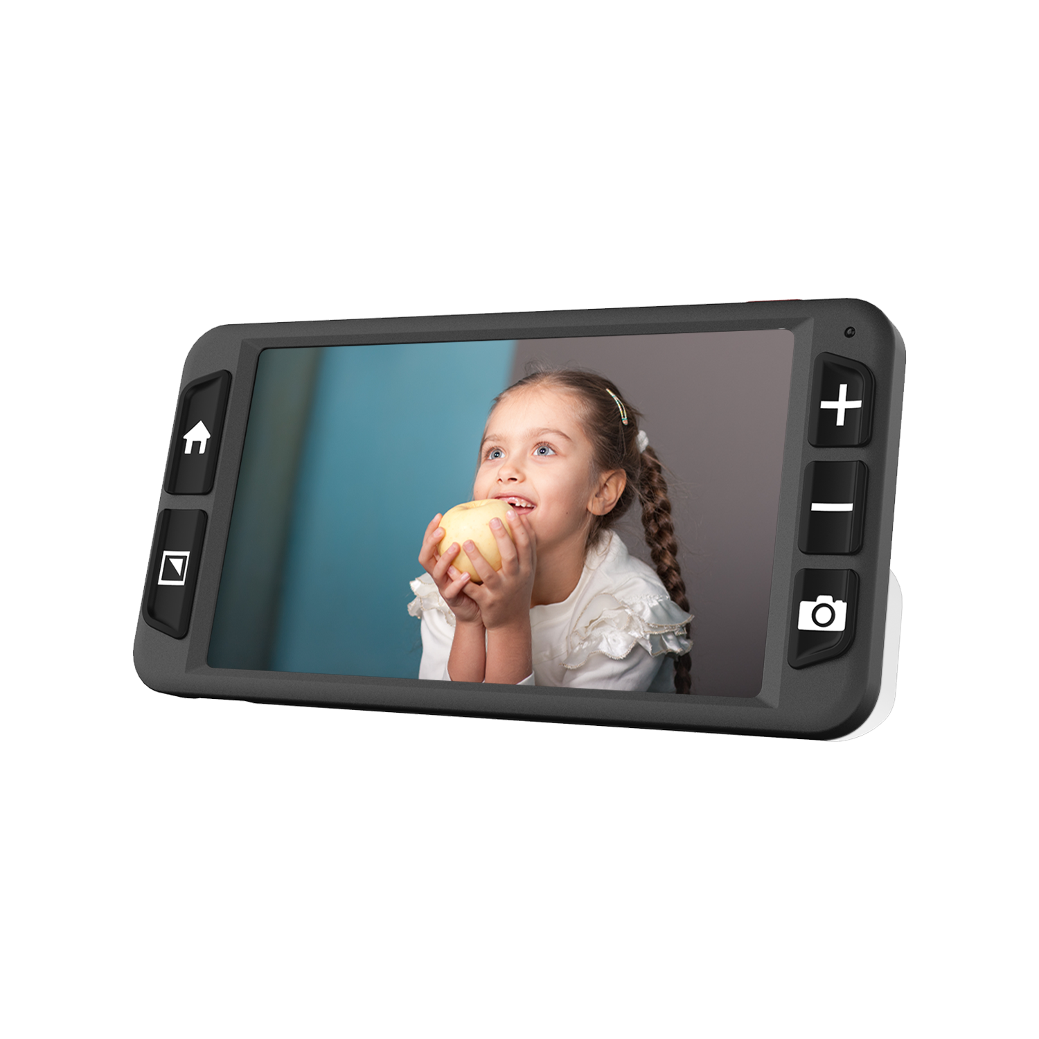 Zoomax Luna S - Lupa de video portátil de 4.3 pulgadas, lupa electrónica HD  portátil para visión baja, (aumento 2X-19x y 10 contrastes altos) con