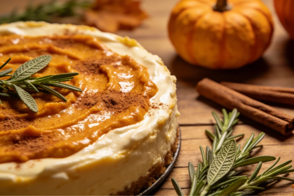pumpkin cheesecake