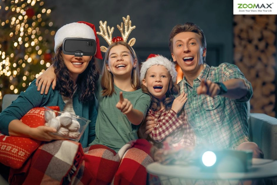 share christmas moviews with low vision family 1