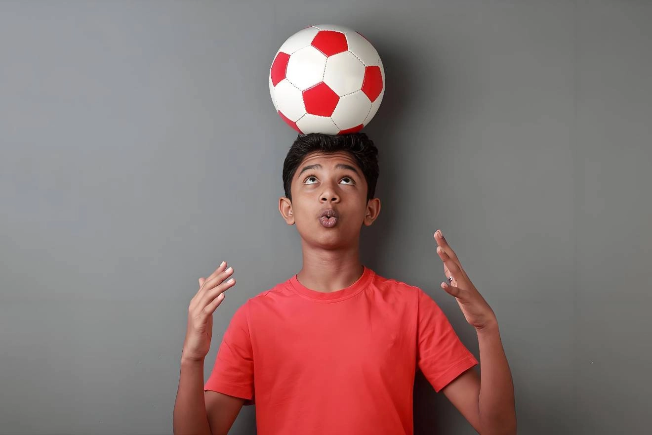 football for low vision