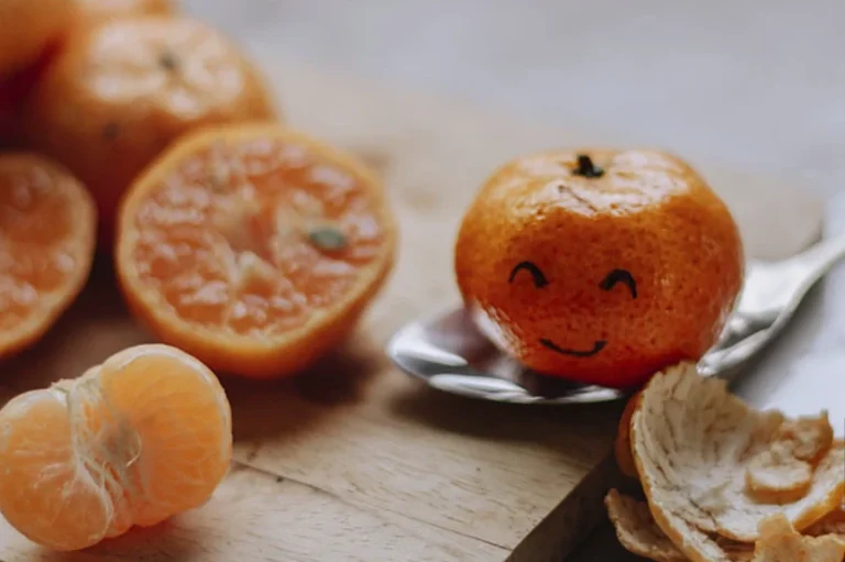 smile orange side