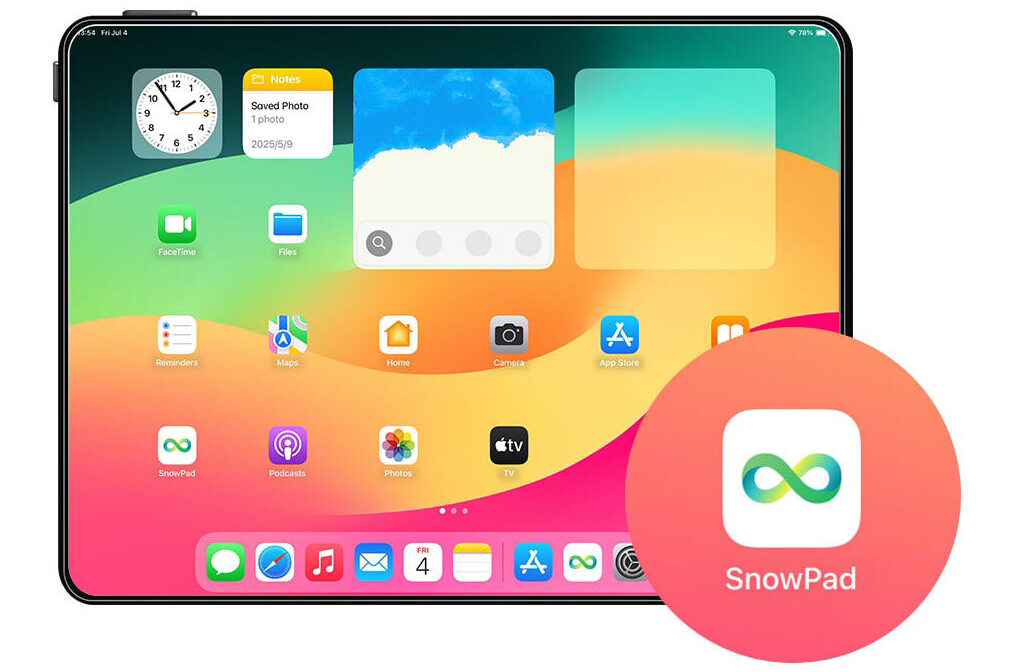 snow pad exclusive dedicated app always free for you