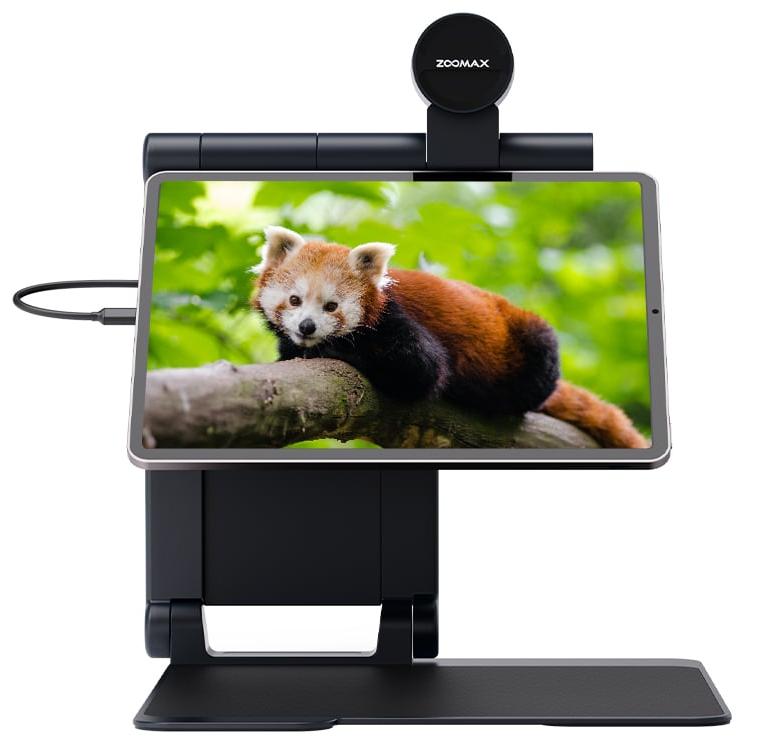 zoomax snow pad handheld magnifier for people with visual impairment