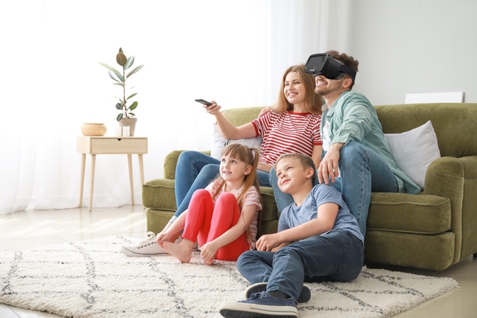 acesight vr the best wearable magnifier for watching movie with visually impaired