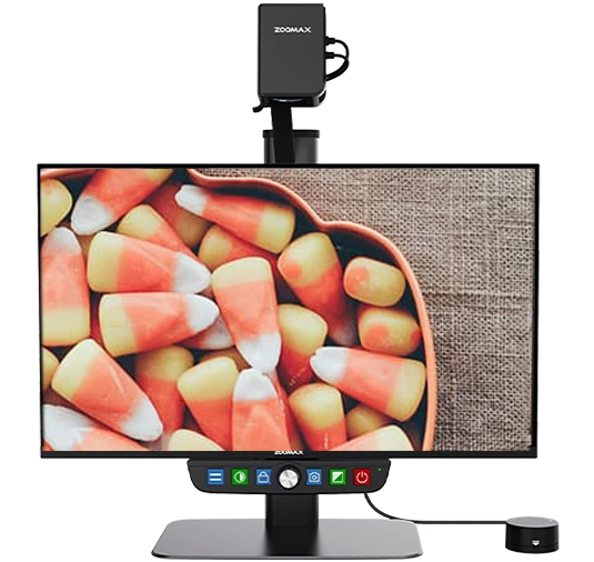 Zoomax Desktop Electronic Video Magnifier Luna eye