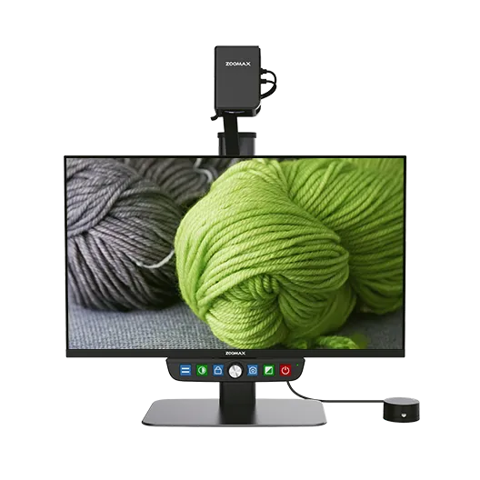 desktop electronic video magnifier luna eye 3