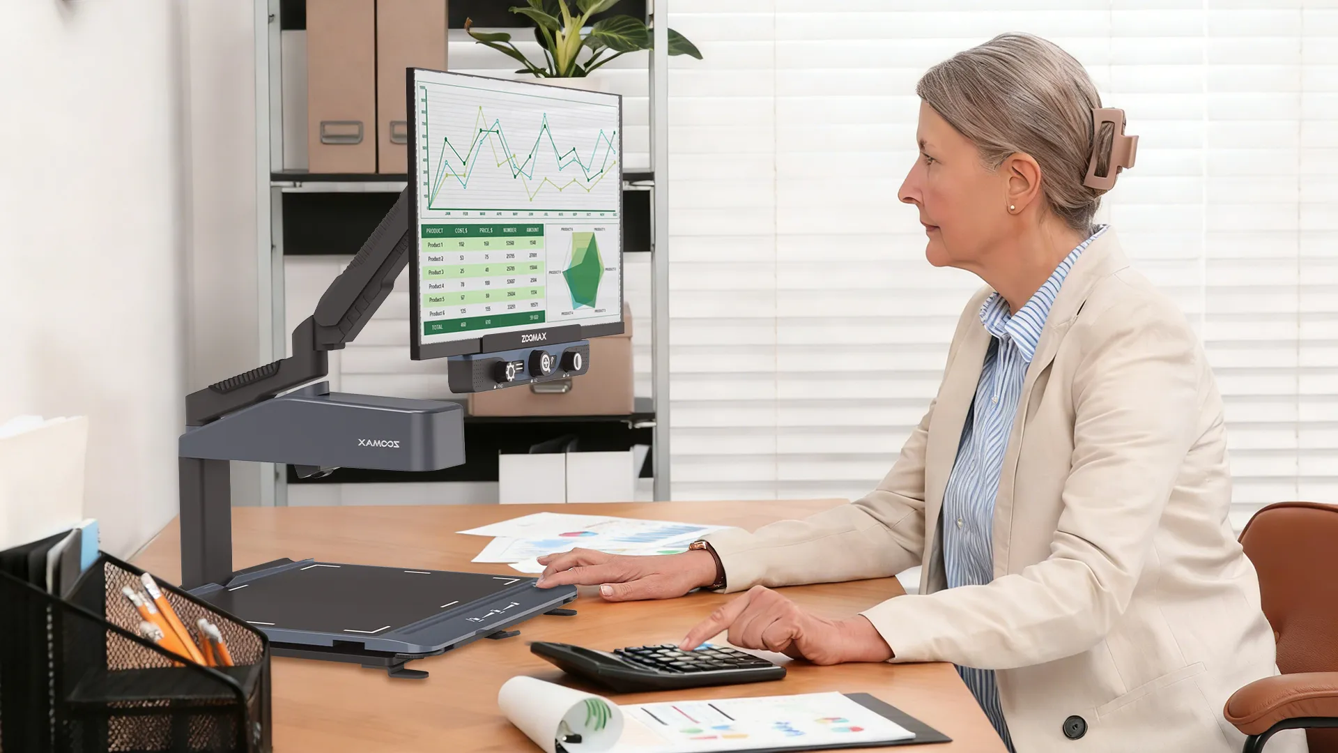 Luna HD 24 Pro Basic & Advanced Modes with 21 Customizable high-contrast Colors