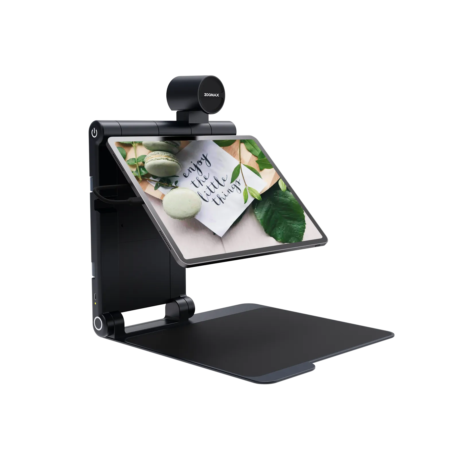 portable electronic video magnifier snow pad