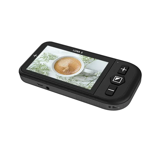 zoomax handheld electronic video magnifier luna s