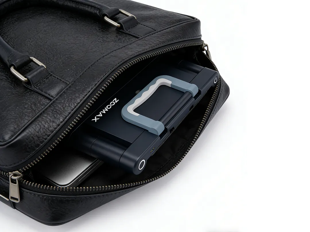 portable low vision magnifier snow pad for ipad, sleek design for professional and personal travel