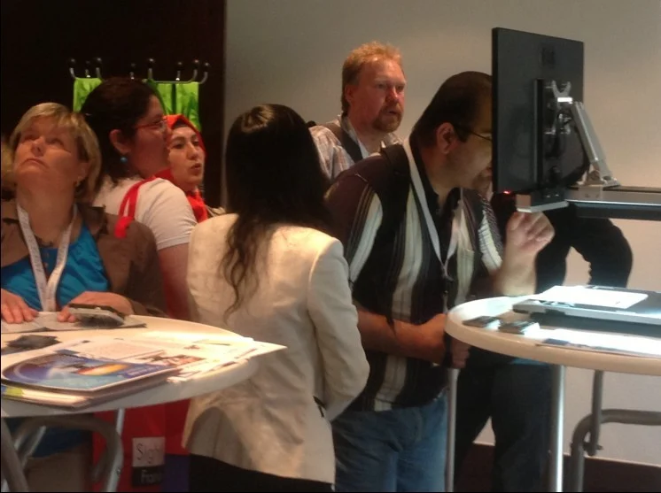 sightcity 2013 visitors test zoomax low vision products