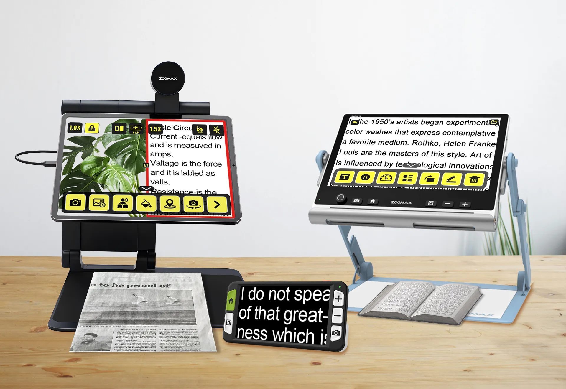 portable low vision aids for daily mobility used by low vision association community members