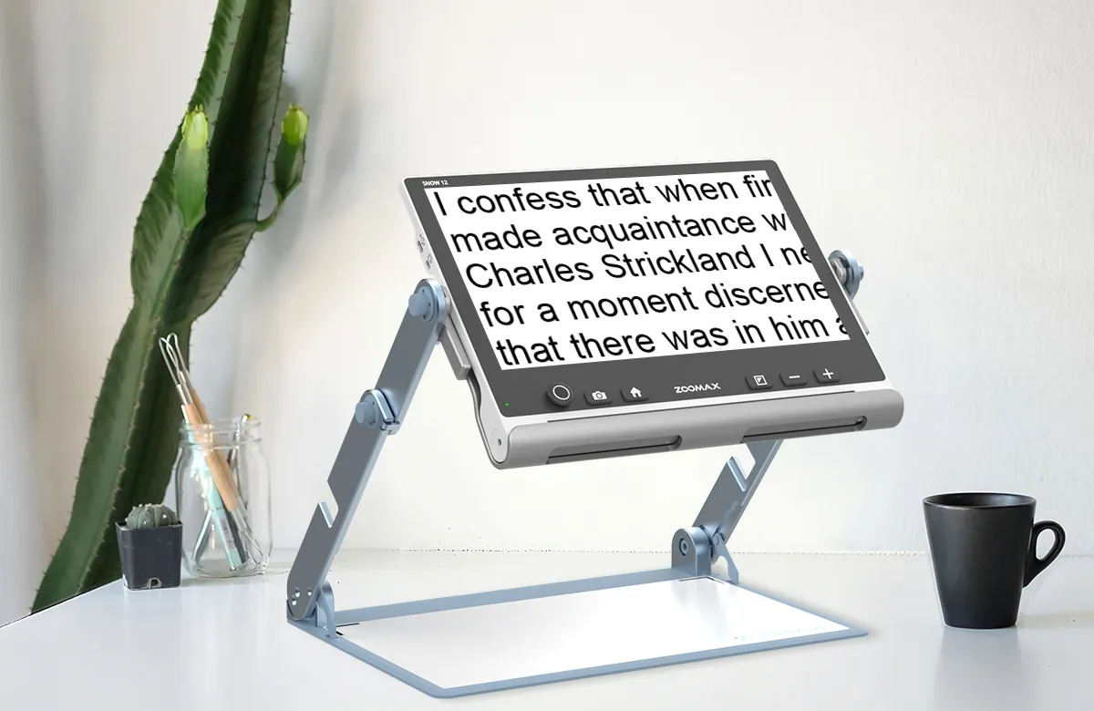 snow 12 desktop video magnifier for distributors