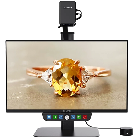 zoomax desktop magnifier luna eye