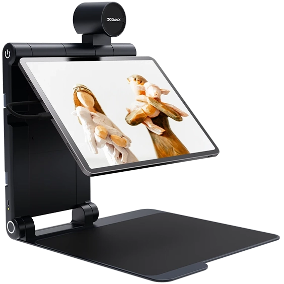 zoomax portable magnifier snow pad