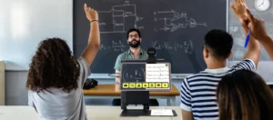 zoomax snow pad in a modern classroom