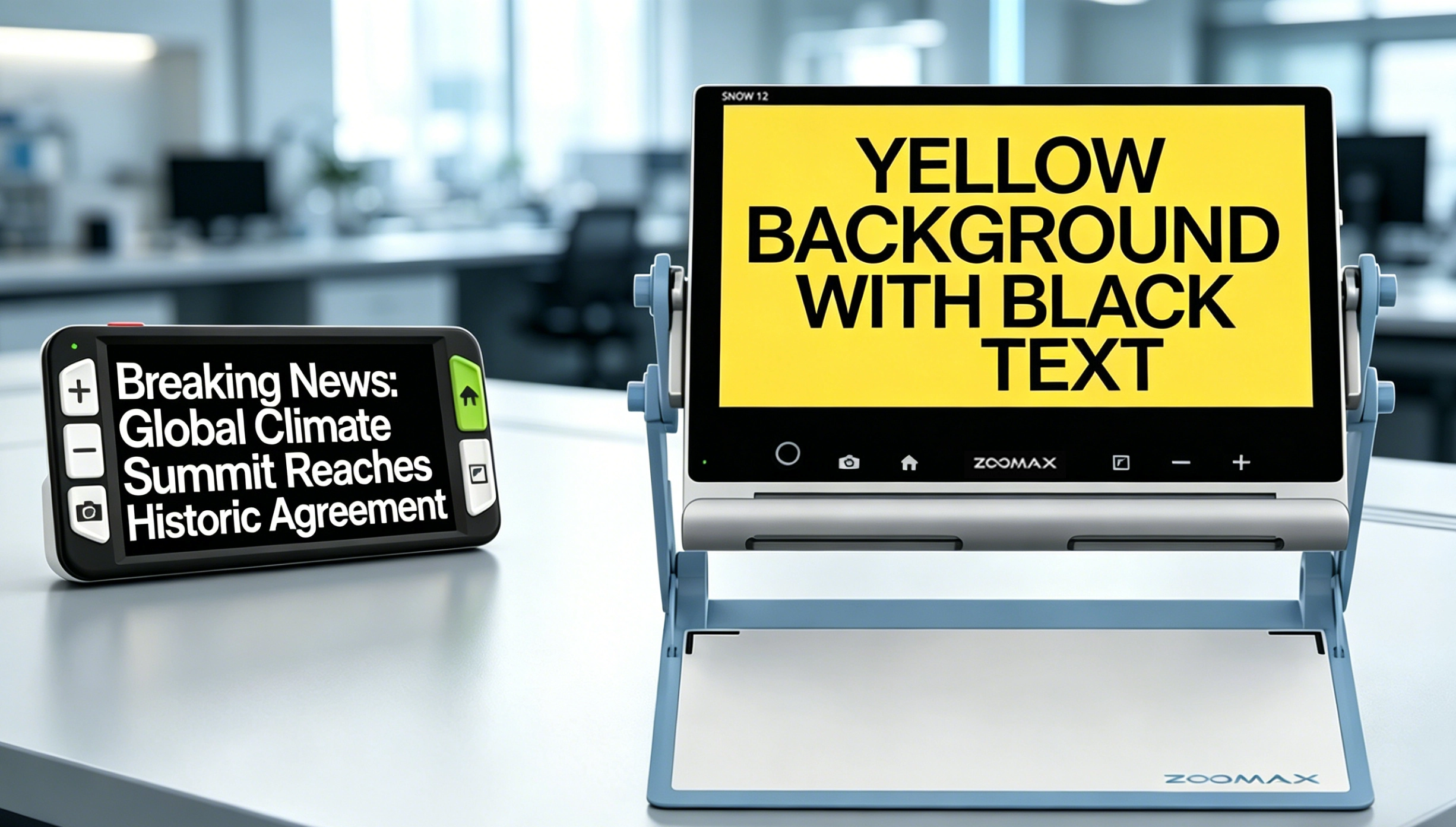 zoomax glaucoma low vision aids