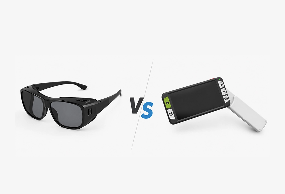 why a digital magnifier outperforms low vision glasses for retinitis pigmentosa tunnel vision