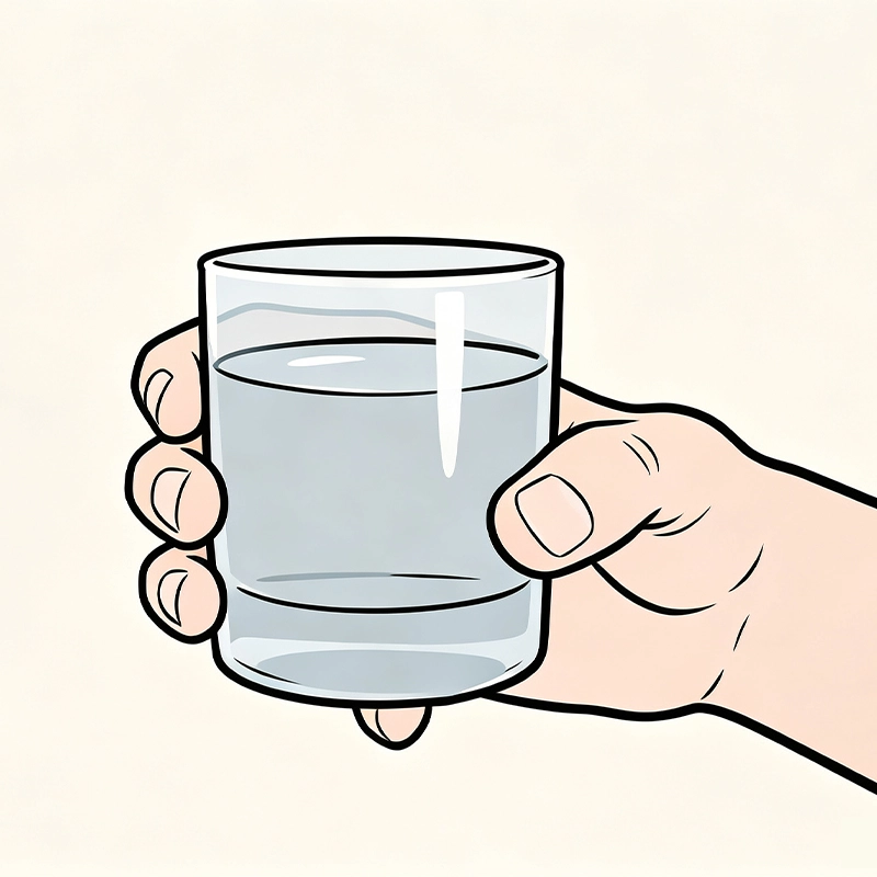 drink water gradually throughout the day, avoid drinking large volumes quickly to support glaucoma eye pressure