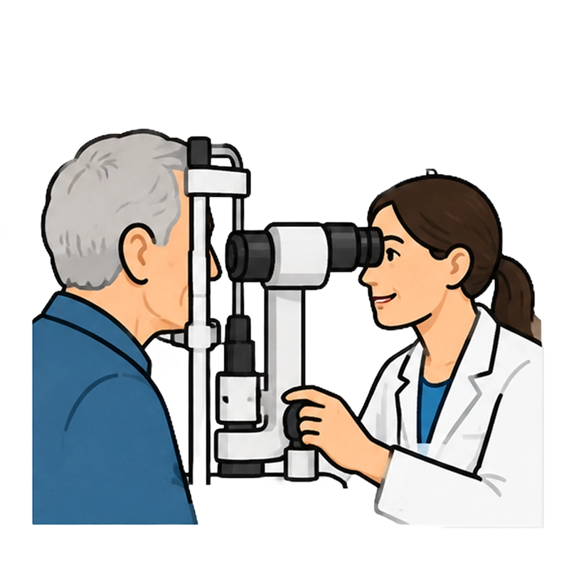routine regular eye check‑ups to find and monitor cataracts at an early stage